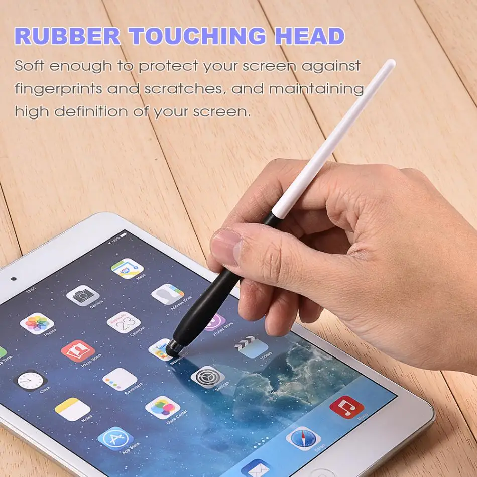 2PCS Slim Replacement Capacitive Touch Screen Stylus Pen for iPhone for