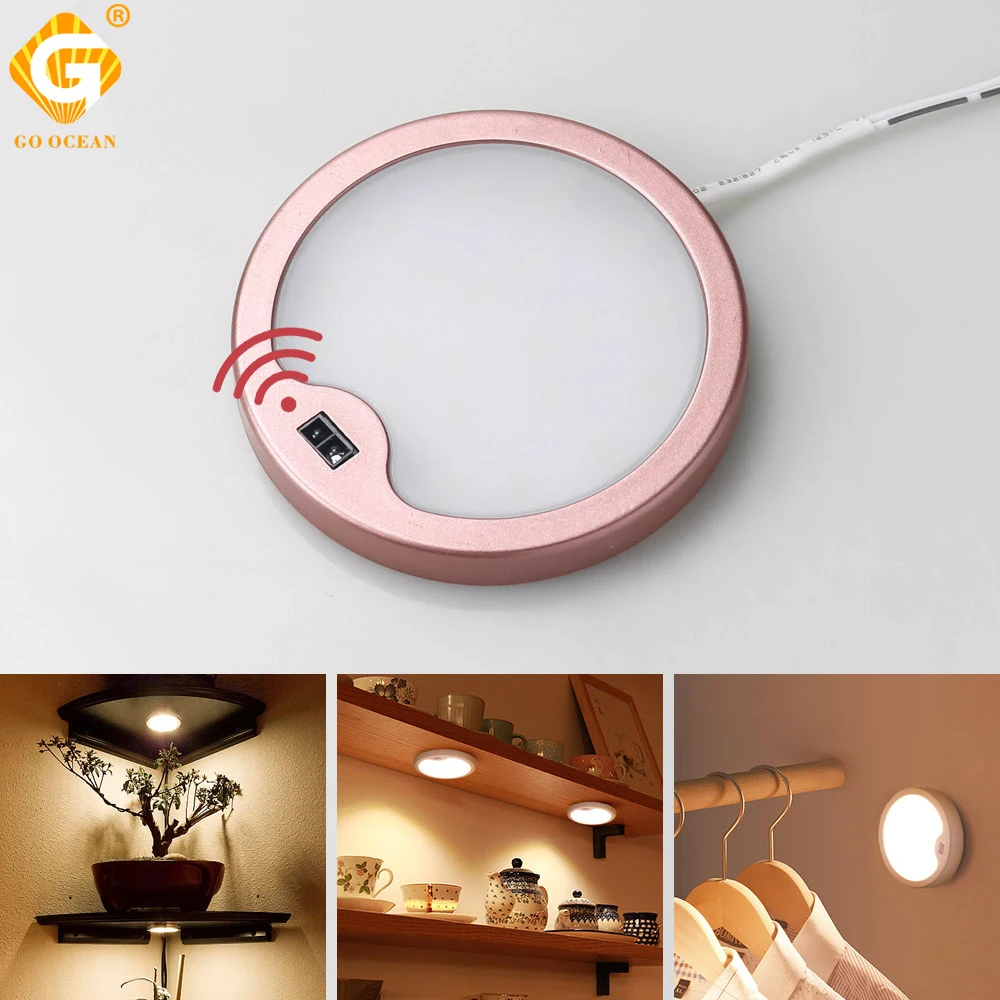 

SMD2835 LED Chips PIR Sensor Lamp Kitchen Wardrobe Closet Motion Sensor 12V DC Under Cabinet Lights 3W Cabinet Night Lighting