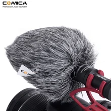 Comica CVM-MF3 High-quality Microphone Dead Cat Wind Muff for RODE Video Micro COMICA CVM-VM10II, for BOYA BY-MM1 and etc. boya anti shock mount for by mm1 microphone