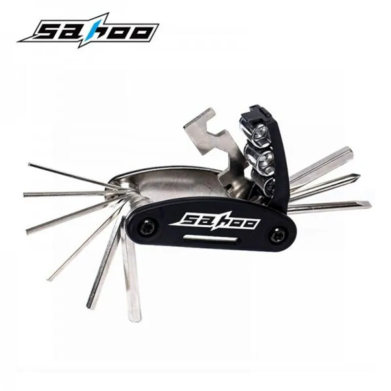 SAHOO Bike Tools Sets 16 in 1 Mountain MTB Bicycle Repair Tools Kit