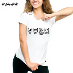 PyHenPH Мода Kawaii футболка женская летняя повседневное странные вещи дизайн футболка для женщин Прохладный Топы И Футболки женские