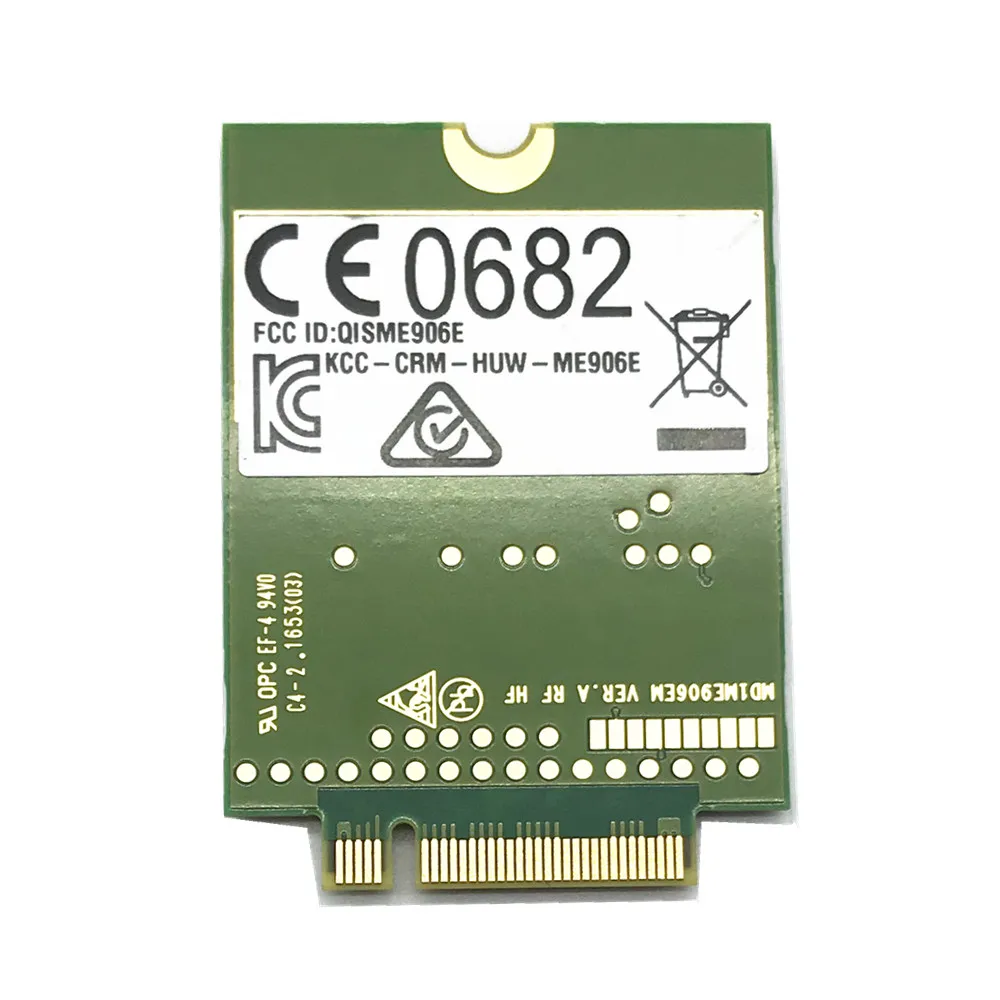 Huawei-módulo de Rede Desbloqueado Me906e Lte 4g Sps 2000003 Segunda Guerra Mundial Placa Ngff Módulo 3g 4g Cartão de Rede para hp Zbook 14 15 - Imagem 2