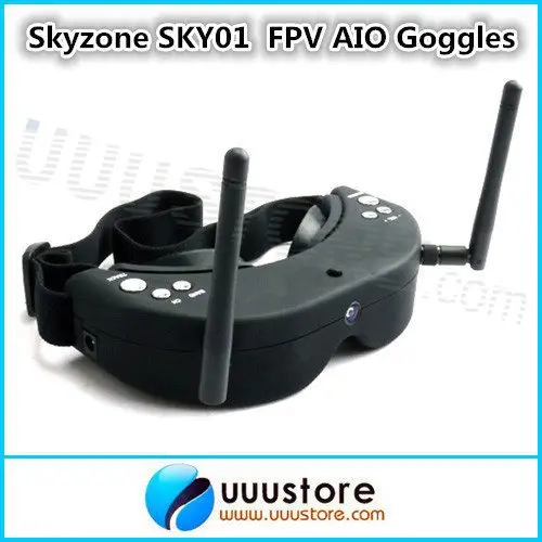 

100% original GS922 FPV AIO Goggles 5.8GHz Dual Diversity 32 Channels Receiver With Head-Tracker