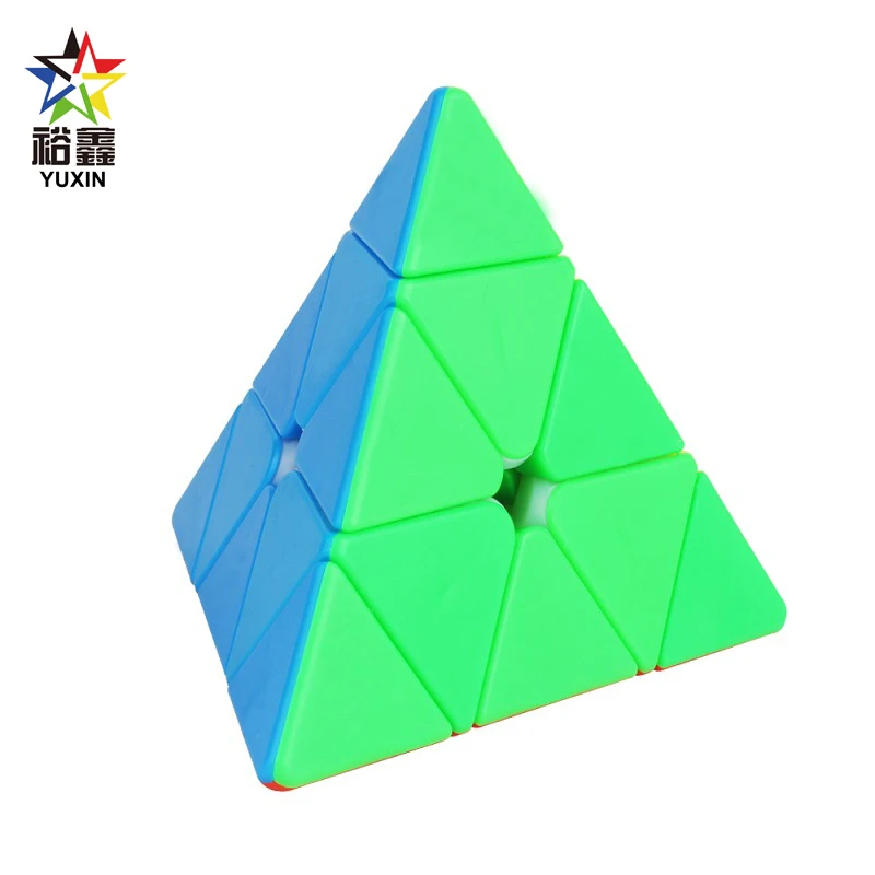 

YUXIN Black-Kirin Professtional Pyramid Stickerless Magic Cube Speed Puzzle Cube Educational Toys cubo magico for Children