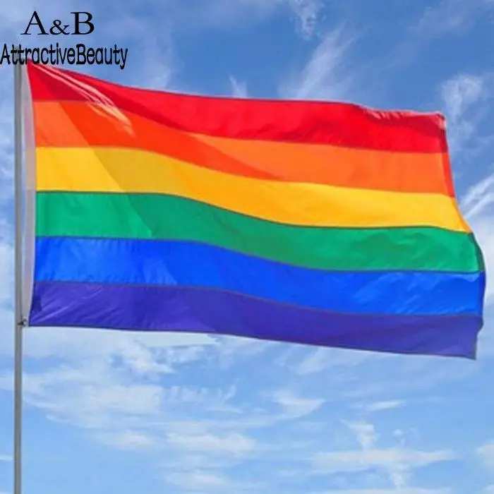 

Colorful Pride Cheering Rainbow Handheld Waving Mini Gay Flags