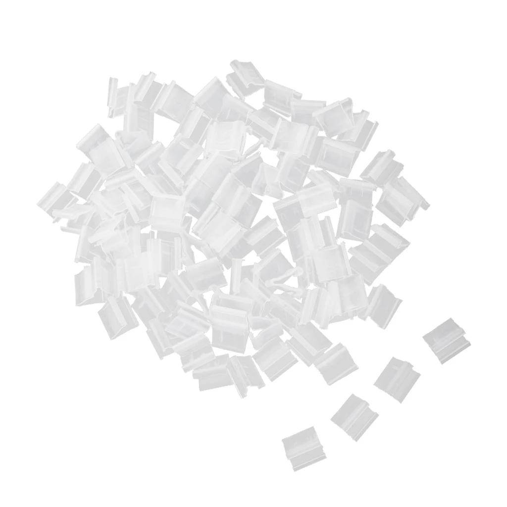 100pcs Auto Tie Balloons Clip For Helium Gas Air Balloons Sealing Quick Easy