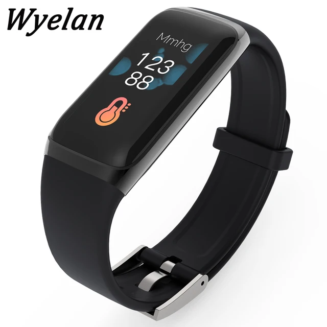 Heart rate monitor bluetooth smart bracelet waterproof swimming color