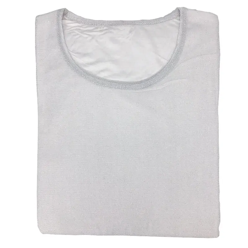 Новинка, модные женские футболки voloocean, мигающие футболки для женщин, женские футболки с круглым вырезом, женские футболки больших размеров, 8 цветов - Цвет: Белый