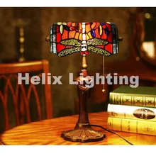Новое поступление настольная лампа Тиффани Роскошный древний сад Европейский Стиль светодиодный E27 прикроватные лампы Гостиная украшения настольная лампа
