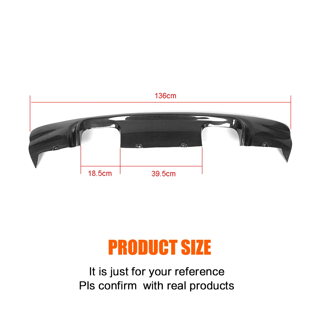 Авто-Стайлинг Карбон авто задний диффузор для BMW 325I E46 M3 бампер только 2001-2005