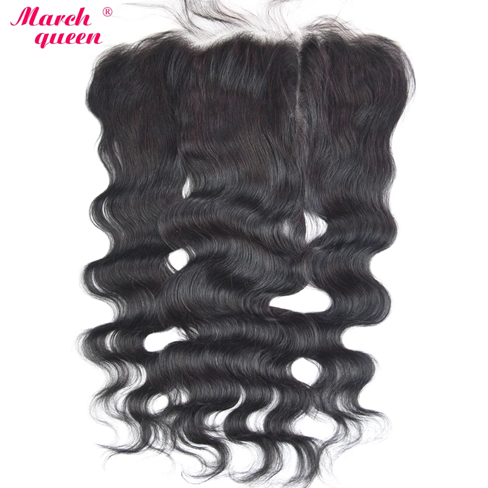Марта queen человеческие волосы 13X6 Кружева Фронтальная застежка необработанные перуанские волосы, волнистые уха до закрытия с детскими волосами предварительно накладка из волос линии