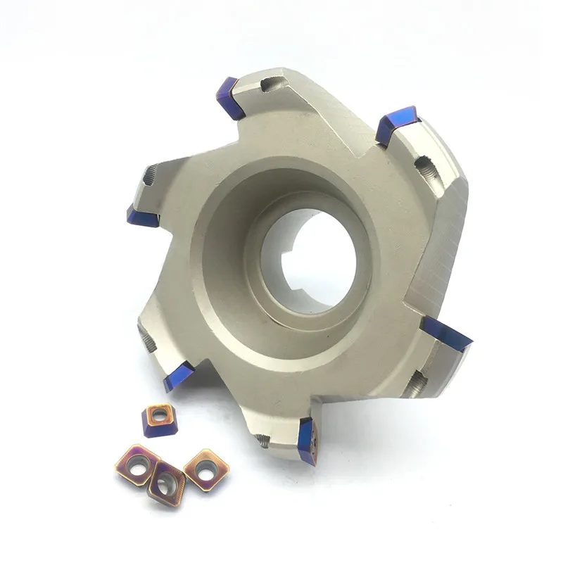 SEKT1204 10pcs + KM12-160-40-6T 1pcs Milling Cutter carbide Insert Face Mill Shoulder For Machine | Инструменты