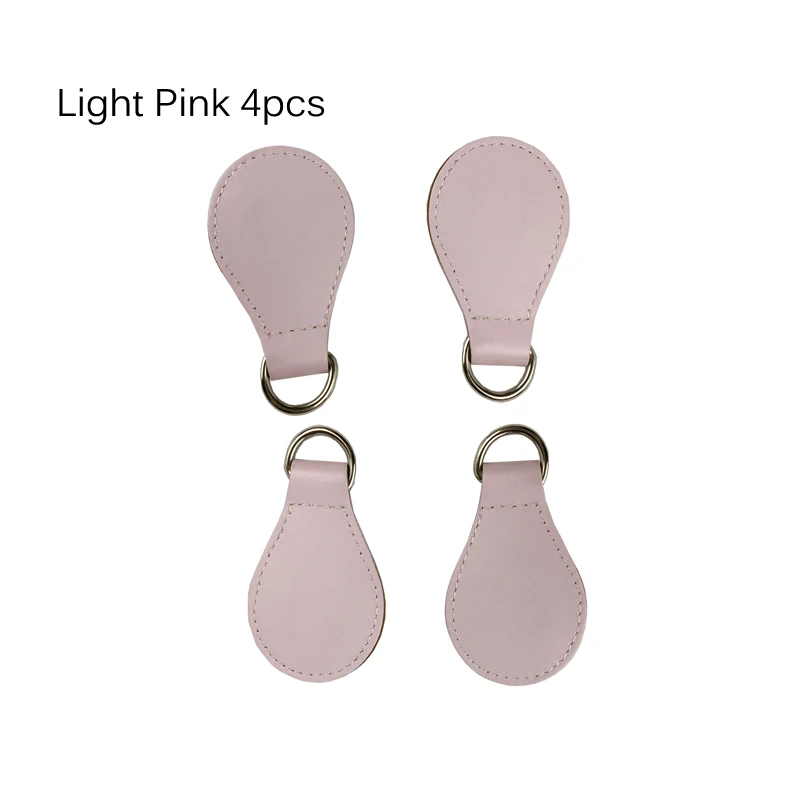 Diy High quality 2 pair 4 pc matte Drop End for Obag handle PU Drop attachment for O bag Obasket women Bag 