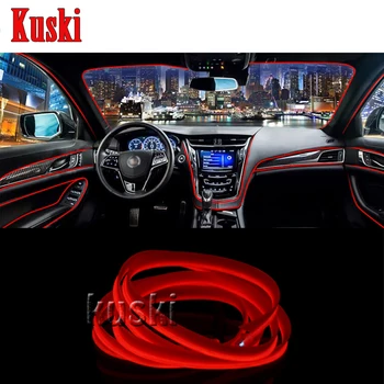 

Car Interior Atmosphere Lights For Hyundai Solaris Tucson 2016 I30 IX35 I20 Accent Santa Fe For Lada Granta Kalina Priora