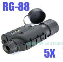 Free Shipping!!Brand Infrared Dark Night Vision IR Monocular Binoculars Telescopes 200 Yards 5X