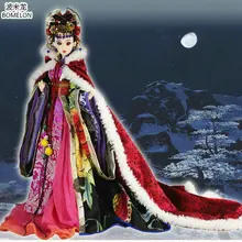 Высокое качество лиса душа красота кукла ручной работы китайский костюм 12 соединенный Bjd 1/6 куклы игрушки женские рождественские подарки коллекция