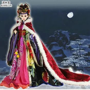 

High-quality Fox Spirit Beauty Doll Hand-made Chinese Costume 12 Jointed Bjd 1/6 Dolls Toys Girl Christmas Gifts Collection