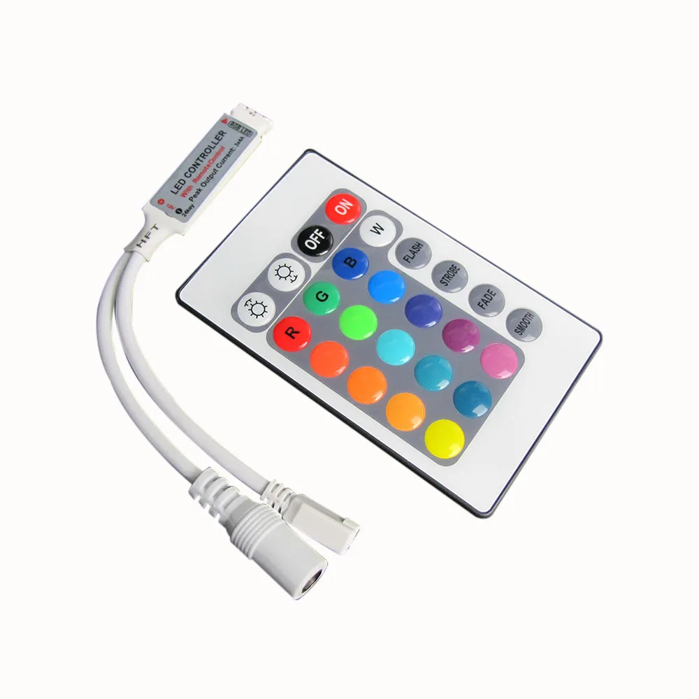 1 комплект DC12V RGB светодиодный полосы 5050 IP20 не из водонепроницаемого материала