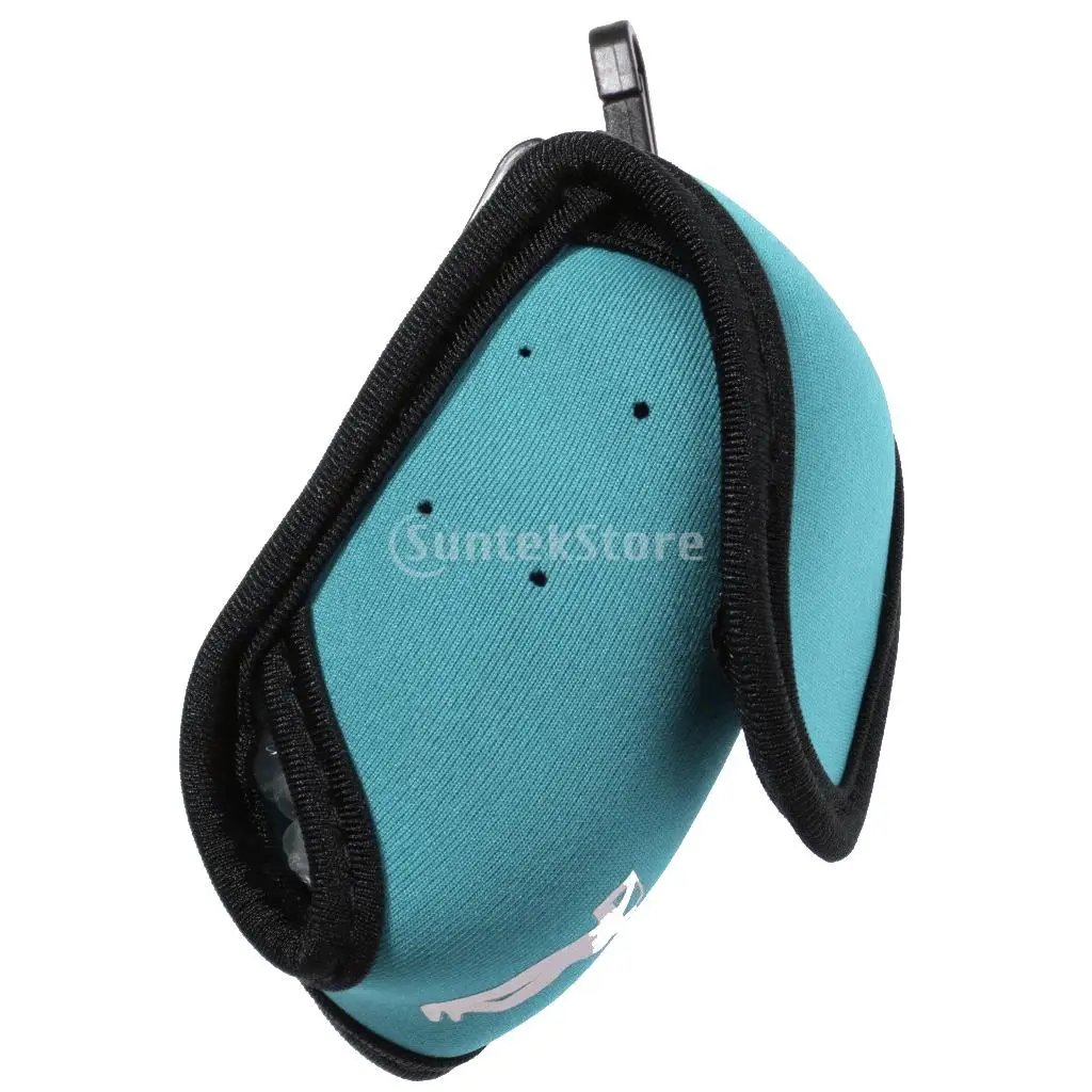Neoprene Mini Golf Ball Bag Golf Tees Holder Storage Case Carry Pouch with Waist Belt Clip for Training Practice - Choose Color