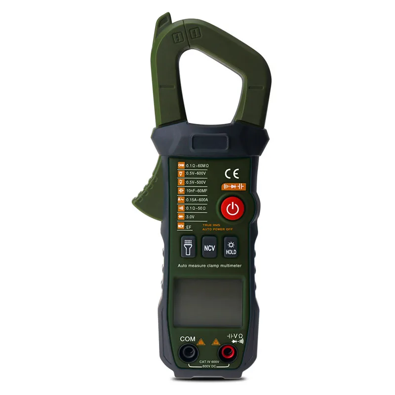 

600A Meter Multimeter Current Clamp Pincers Voltmeter Ammeter Auto Range Current Voltage Tester