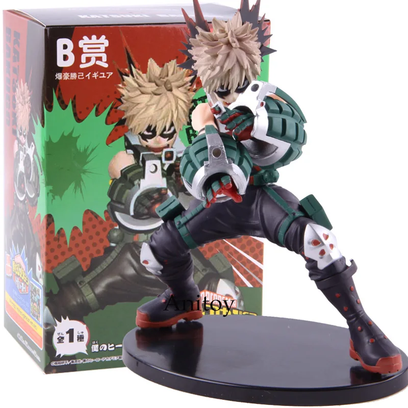 Аниме Фигурка Boku No Hero Academy My Hero Academy Katsuki Bakugo izku Middria Shoto Todorki Коллекционная модель игрушки - Цвет: B with retail box