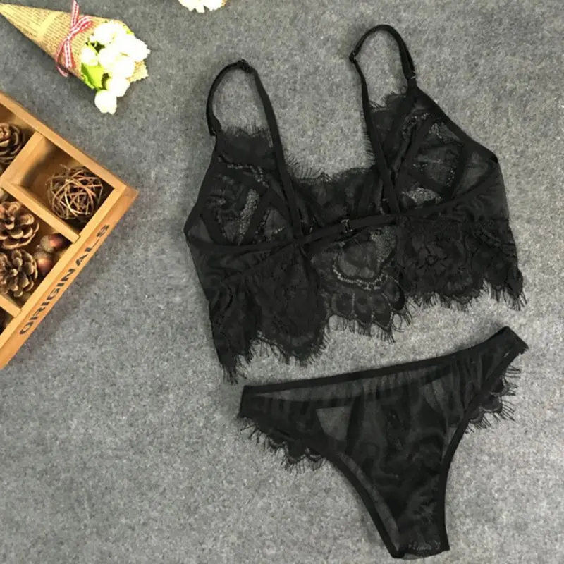 

Sexy Lace Bra Briefs Set Woman Girl Bra Sets Women Underwear