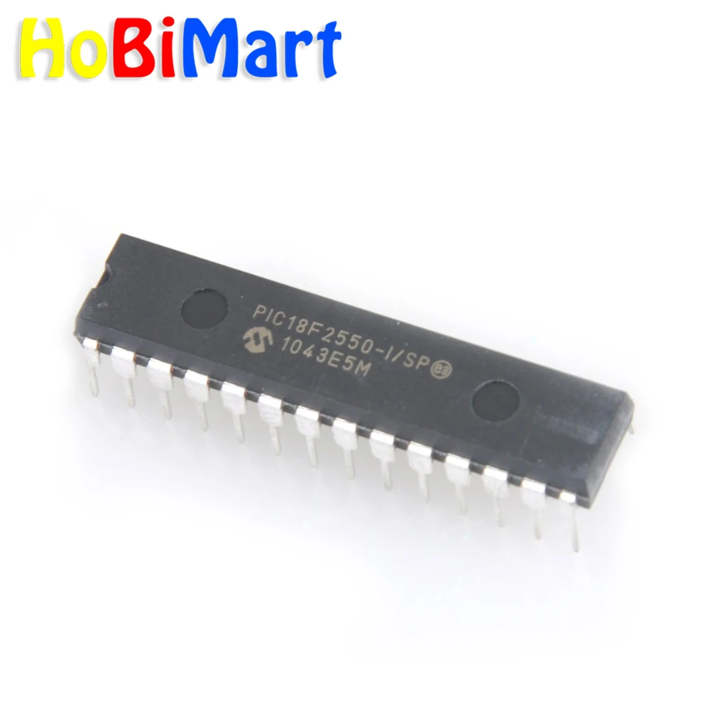 1PCS PIC18F2550-I//SP PIC18F2550 IC PIC MCU FLASH 16KX16 28SDIP NEW