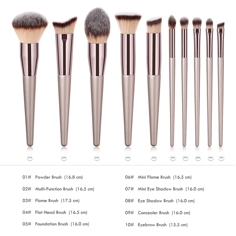 10pcs makeup brush set 03