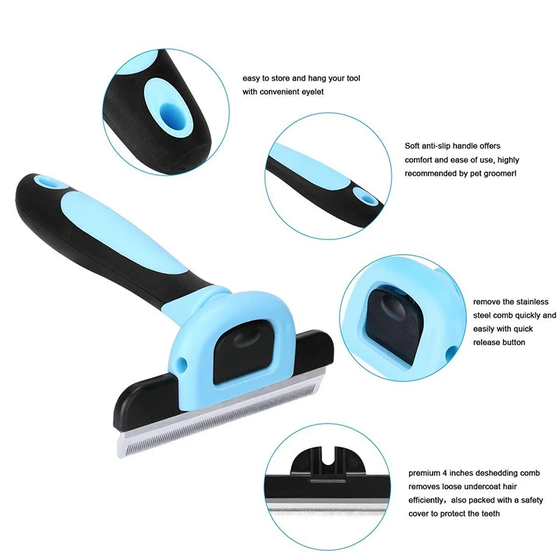 DELE щетка для удаления волос для собак, щетка для кошек, инструменты для ухода за лошадьми, съемная машинка для стрижки, триммер для домашних животных, гребни для собак, товары для домашних животных