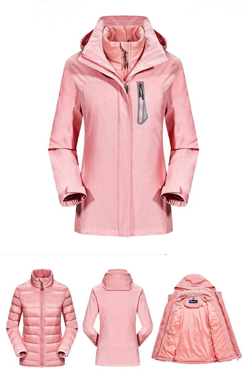 Cheap Winter Jacket Men Waterproof Coat Women Softshell Windproof 2018 Jackets Fashion Loose Parka Thicken High Quality Overcoat