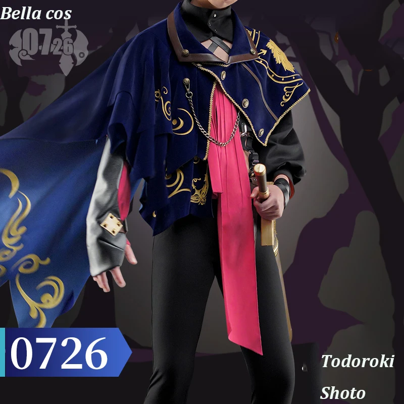 Карнавальный костюм Мой герой Todoroki Shoto 0726 Униформа костюмы для Хэллоуина
