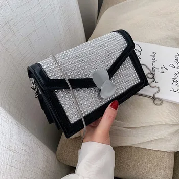 

Luxury Chain Pu Leather Crossbody Bags for Women High Quality New Fashion Ladies Shoulder Bag High Quality Female Messenger Bags