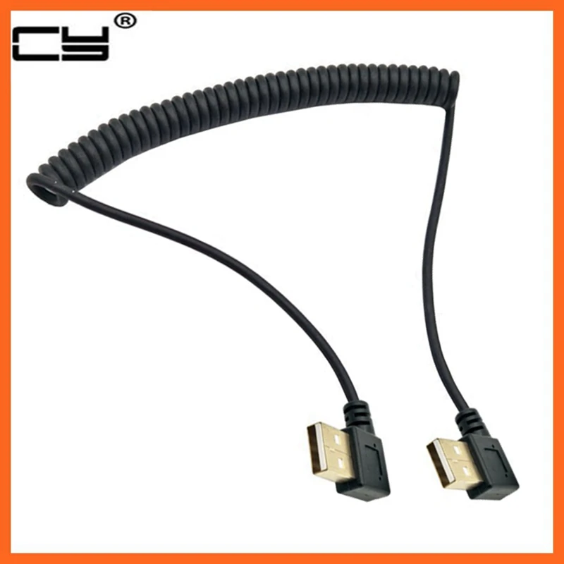 

USB Cooling pad Cable Spring Durable USB Data Fast Charging