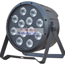 4xlot 12x10W 4in1 RGBW светодиодный параболический алюминизированный отражатель профессиональное сценическое освещение высокой Мощность светодиодный Par горшок с DMX512 DJ диско звуковое оборудование