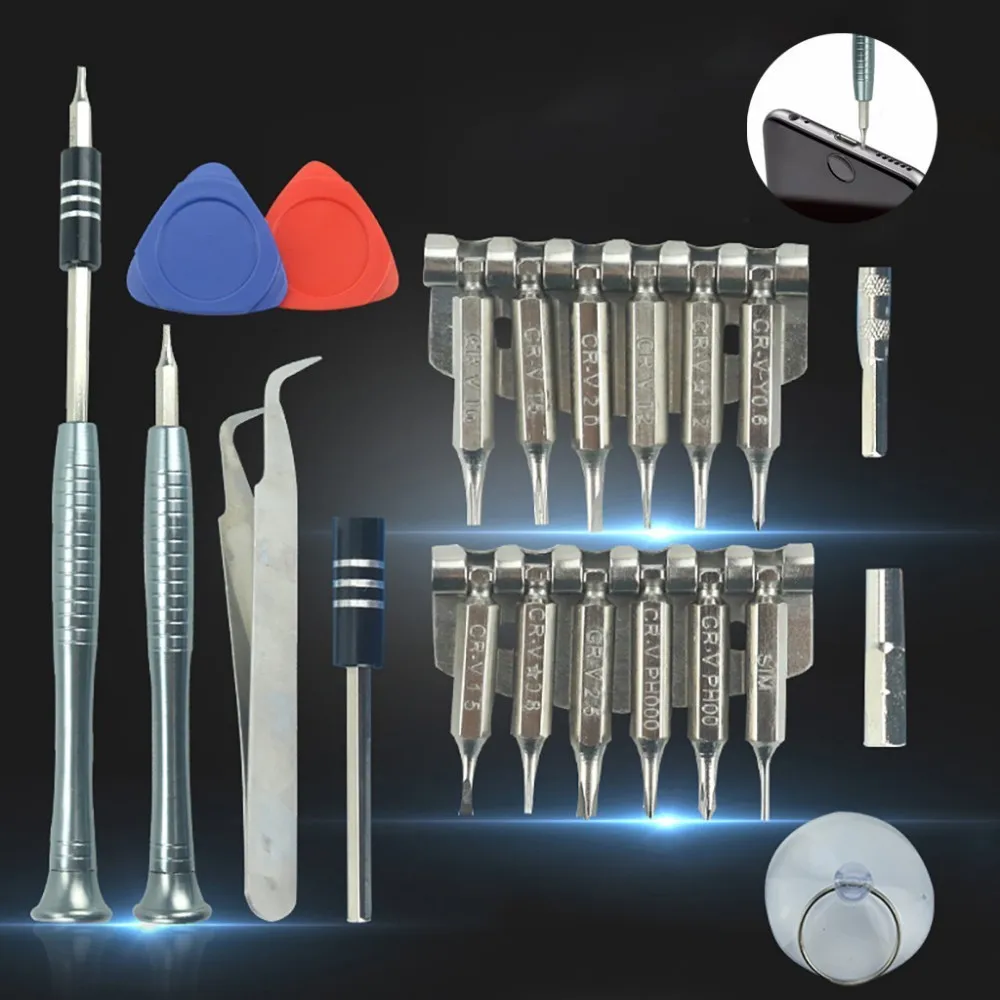 

21-in-1 Screwdriver Set Multi-function Computer Pc Mobile Phone Digital Electronic Device Repair Hand Home Tools Bit