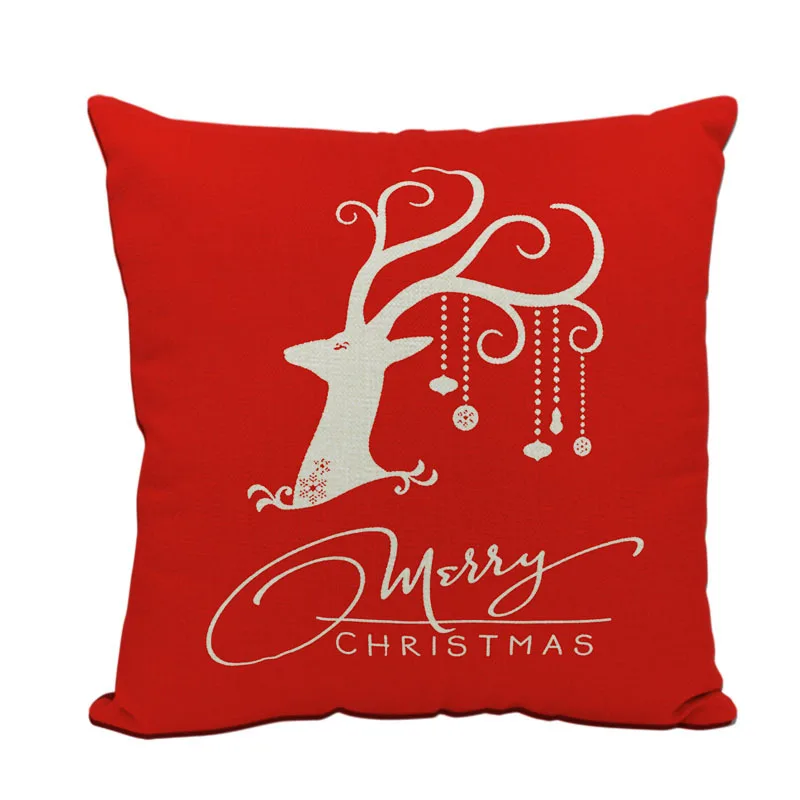 GZTZMY 1 шт. 45*45 см Новогодние рождественские украшения для дома Рождественская диванная подушка хлопковое постельное бельё декоративные подушки Navidad Natal - Цвет: 11