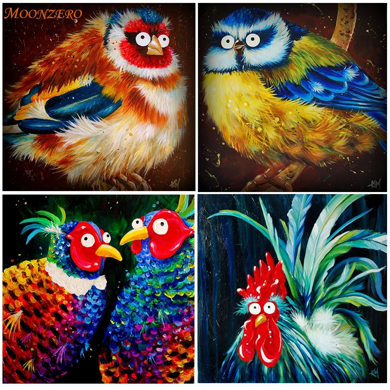 

5D Diy Diamond Animal Painting Cross Stitch Diamond Mosaic European Home Decoration Wall Sticker Pendant Handmade Pattern