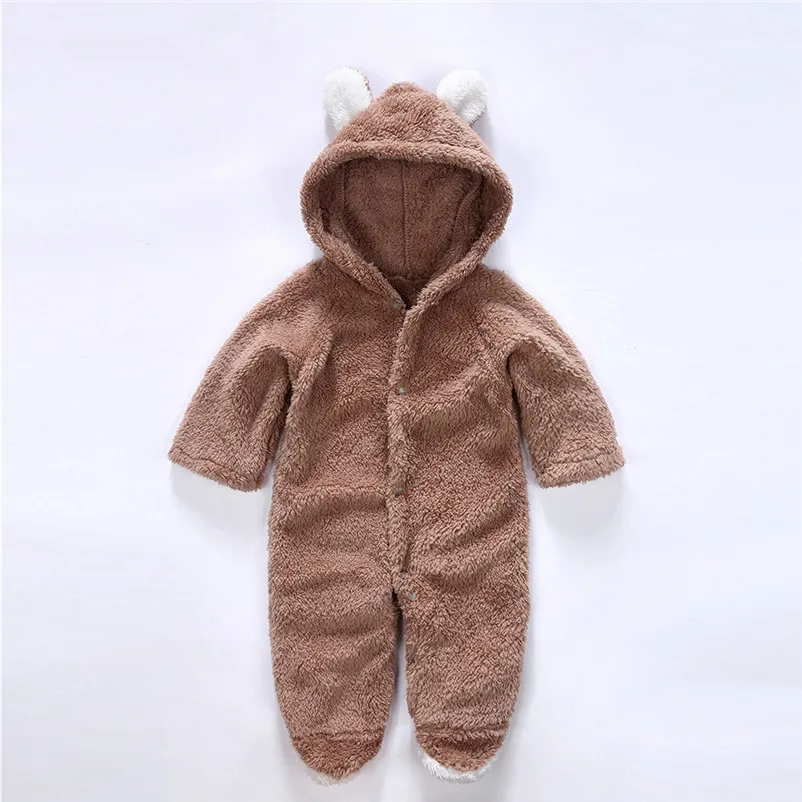 high quality !! winter warm rompers clothes for newborn baby sweet baby clothes conjunto infantil dropshipping #F#4OT06  (8)