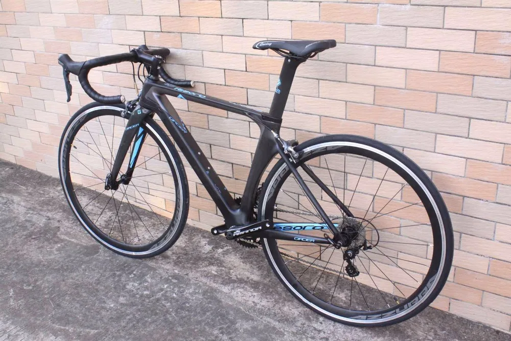 Top 700C Road Bike Carbon Fiber Frame / Fork / Seatpost Cycling Bicycle 22 Speed 105 5800 Group Set Bicicleta 7 Top 700C Road Bike Carbon Fiber Frame / Fork / Seatpost Cycling Bicycle 22 Speed 105 5800 Group Set Bicicleta 7