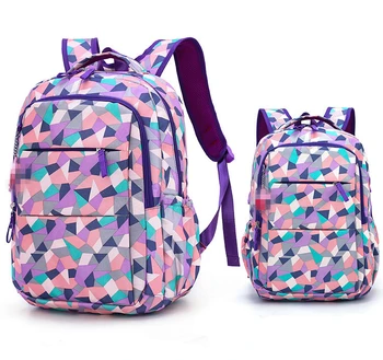 

kids bag Satchel Orthopedic school Backpack Children geometric back packs School Bags For Girls boys Schoolbag mochila escolar