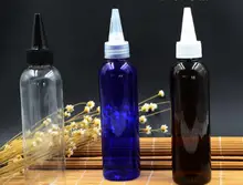 

Dropper tip 4 colors 100ml,120ml,150ml PET 4pcs/lot, bath foam liquid shampoo emulsion bottle