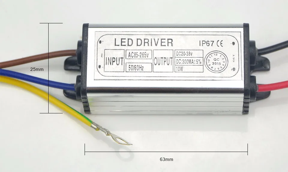 Трансформатор освещения 85 V-265 V to 20-36V 10 20 30 50W 100W адаптер питания импульсный Светодиодный драйвер для прожектора лампы COB чип