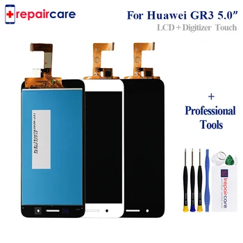 

5pcs/lot 5" Black White Gold LCD For Huawei P8 Lite Smart Display Sensor Touch Screen Digitizer Assembly Replacement