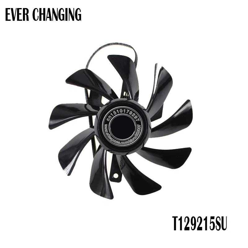New For Sapphire RX 570 GPU Cooler Video Card fan for Radeon sapphire RX570 ITX graphics Card Cooling System As Replacement