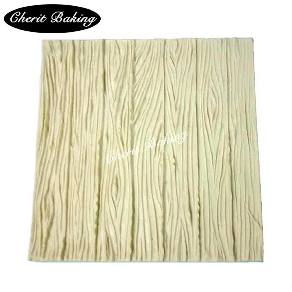 

1pc Tree Bark Texture Wood Pattern Mat Fondant Silicone Mould Cake Decoration Sugar Mold Baking Sugarcraft Chocolate Mold