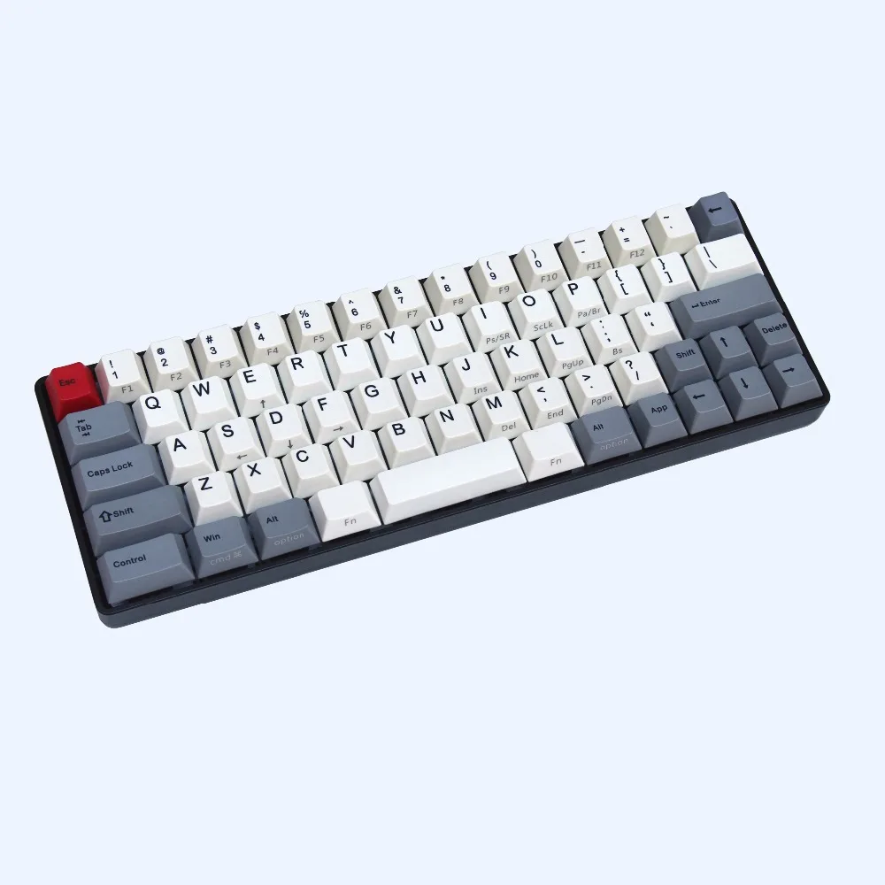 Gray beige combination PBT Filco Minila Air PBT 67 Keys Dye sublimated print 3u sapcebar cherry