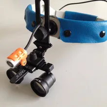 TAO'S переменное увеличение Z10 2.5x до 3.20x медовые хирургические зубные лупы+ светодиодные фары с оголовьем