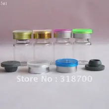 5 мл стеклянная бутылка масла эссенции с силиконом/пробка из бутилкаучука+ флип-крышка, 2 мл, 3 мл, 5 мл до 30 мл доступно