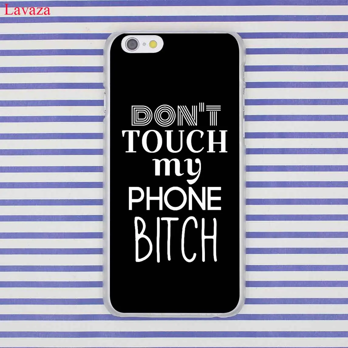 Жесткий чехол для телефона Lavaza розовый boos I AM не всегда iPhone XR XS X 11 Pro Max 10 7 8 6 6S 5 5S