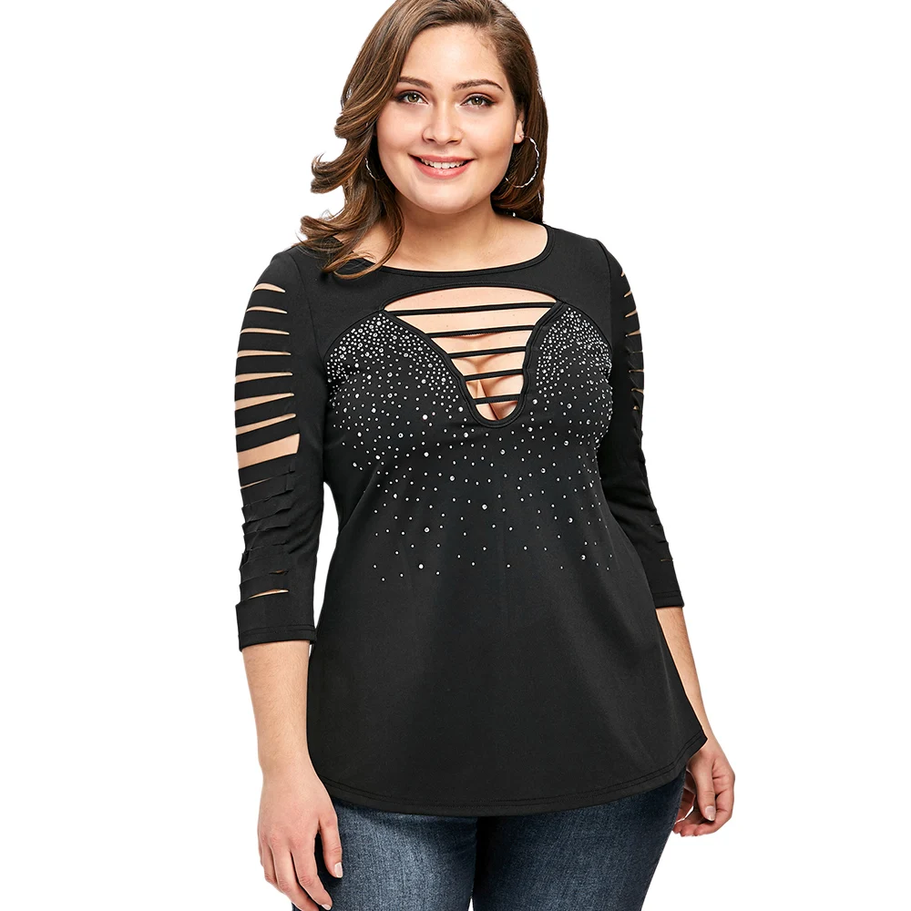Весенние женские топы Wipalo раньше 5XL футболка для Шредера с лестницей Женская